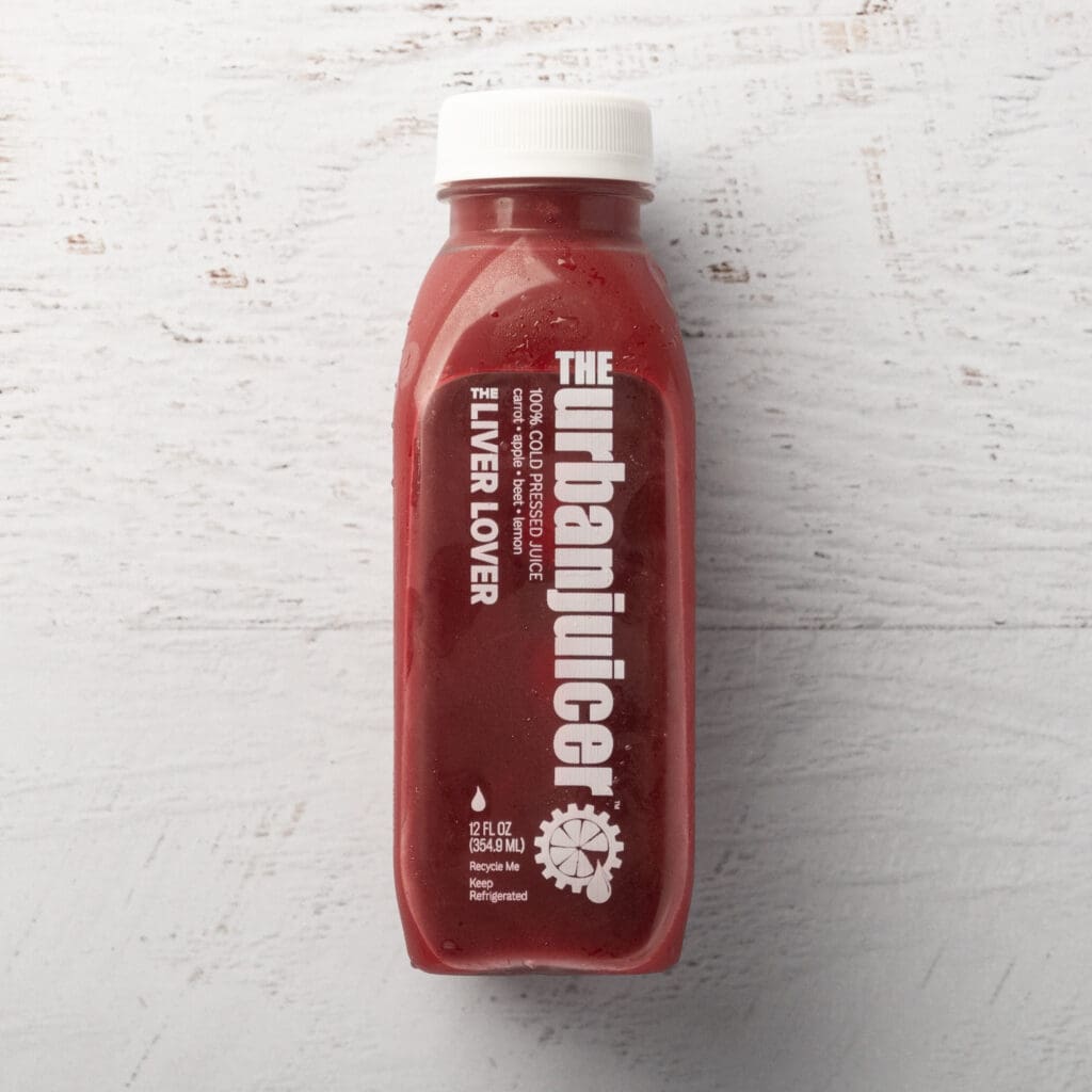 'The Liver Lover' Cold Pressed Juice 12 Pack Juices Good for Liver Cleansing